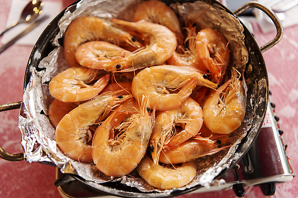 포토 JPG 사람없음 식당 냄비 굽기 버너 은박지 대하 가득함 인천 대하구이 소금구이 어시장 제철 제철음식 국내포토 음식 새우 한국 상점 시장 솥 구이 파일형식