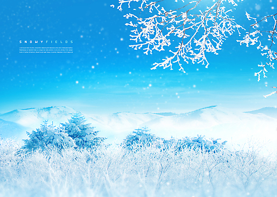 PSD 나무 편집이미지 하늘색 설경 겨울 하늘 눈꽃 사람없음 나뭇가지 눈 눈내림 겨울풍경 설산 눈덮임 이미지편집 자연요소 식물 계절 컨셉 날씨 산 눈_날씨 풍경 파란색 파일형식