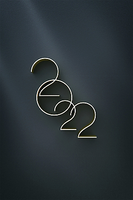 PSD 편집 편집이미지 새해 타이포그라피 사람없음 숫자 3D소스 3D 검은색 디지털합성 심플 겹침 편집소스 2022년 임인년 편집3D 문자 컬러 연도 파일형식