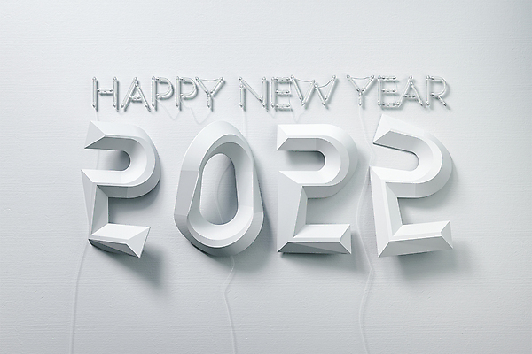 PSD 편집 편집이미지 근하신년 새해 타이포그라피 사람없음 숫자 3D소스 3D 흰색 디지털합성 네온 해피뉴이어 편집소스 2022년 임인년 편집3D 문자 컬러 새해인사 연도 파일형식