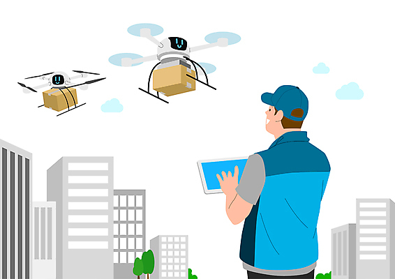 모자 남자 일러스트 한명 들기 상반신 성인 건물 태블릿 택배기사 배송 택배 택배상자 드론 원격조종 성인남자한명만 휴머노이드 AI_인공지능 국내일러스트 AI파일 1 건축물 잡화 모션 사람 전자제품 스마트기기 상자 운송업 배달원 로봇 남자한명만 성인남자만 파일형식 벡터