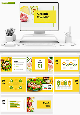 템플릿 다이어트 채소 비즈니스 방울토마토 그래프 치즈 육류 사람없음 세트 노란색 샐러드 소고기 PPT 프레젠테이션 문서템플릿 아보카도 건강식 닭가슴살 치킨샐러드 식단관리 9P 이미지템플릿 음식 컬러 토마토 과일 식재료 유제품 건강 닭고기 파일형식