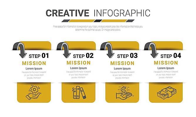 EPS 해외이미지 디자인 선 컨셉 일러스트 비즈니스 그래프 추상 그래픽 컬러풀 숫자 자료 웹 인포그래픽 정보 시간 업무 발표 4 계획 연결 인쇄 심볼 보고서 옵션 엘리먼트 타임라인 해외일러스트 문자 컬러 무늬 인터넷 작업 파일형식 벡터 이미지허브
