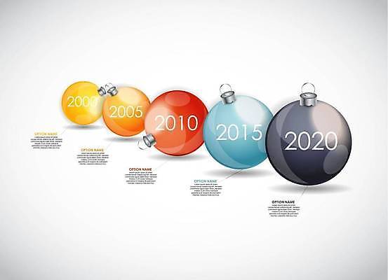 EPS 해외이미지 디자인 하늘색 일러스트 비즈니스 사람없음 빨간색 노란색 자료 인포그래픽 회색 정보 연도 타임라인 목차 오너먼트 해외일러스트 컬러 크리스마스장식 파란색 파일형식 벡터 이미지허브