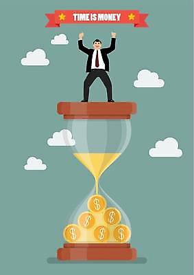 EPS 해외이미지 행복 시계 컨셉 돈 일러스트 비즈니스 응원 성공 아이디어 그래픽 금융 경제 달러 동전 인포그래픽 축하 시간 비즈니스맨 절약 재산 황금 플랫 심볼 모래시계 측정 사인 투자 이익 가치 월급 빚 수입 엘리먼트 해외일러스트 남자 감정 모래 직장인 파일형식 벡터 이미지허브