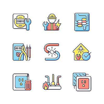 EPS 해외이미지 클립아트 디자인 선 컨셉 일러스트 주택 미술 안전 세트 픽토그램 웹 장비 공구 플랫 수리 콘센트 위험 만화 계산대 심볼 서비스 순환 윤곽 철사 팩 고정 계량기 유지 고립 설치 얇은 엘리먼트 전압 현재 활자 해외일러스트 인터넷 모션 문화예술 건물 화장품 도구 활자판 파일형식 벡터 건축물 뷰티 화장용품 인쇄판 건축 미용용품 인쇄 오브젝트 이미지허브