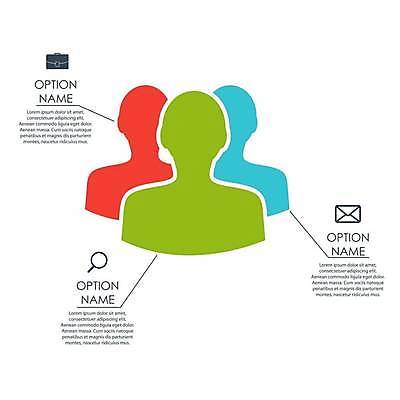 EPS 해외이미지 디자인 서류가방 일러스트 비즈니스 돋보기 사람모양 사람없음 빨간색 초록색 파란색 자료 인포그래픽 정보 편지 목차 해외일러스트 모양 컬러 가방 파일형식 벡터 이미지허브