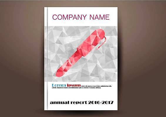 EPS 해외이미지 표지디자인 표지 북커버 일러스트 비즈니스 사람없음 책 펜 폴리곤 표지샘플 해외일러스트 필기구 파일형식 벡터 이미지허브