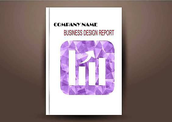 EPS 해외이미지 표지디자인 표지 화살표 북커버 일러스트 비즈니스 그래프 사람없음 책 사각형 보라색 상승 폴리곤 표지샘플 해외일러스트 도형 컬러 컨셉 파일형식 벡터 이미지허브