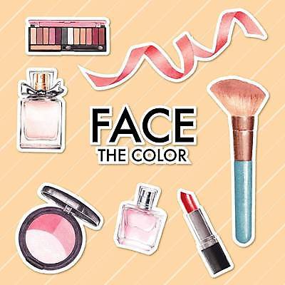 EPS 해외이미지 리본 일러스트 수채화 사람없음 화장품 립스틱 향수 메이크업브러쉬 섀도우팔레트 해외일러스트 뷰티 붓 파일형식 벡터 이미지허브