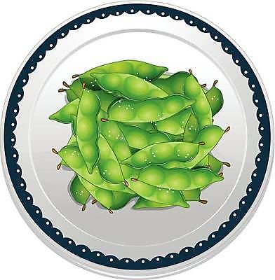 EPS 해외이미지 접시 일러스트 사람없음 완두콩 해외일러스트 식기 콩 파일형식 벡터 이미지허브