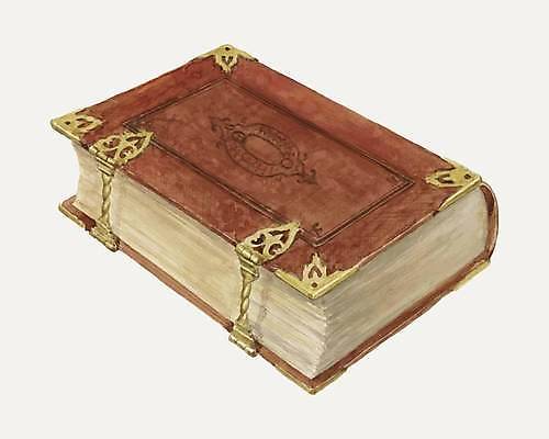 EPS 해외이미지 디자인 일러스트 미술 사람없음 책 성경 골동품 고서 해외일러스트 종교용품 문화예술 유물 파일형식 벡터 이미지허브