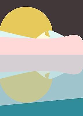 EPS 해외이미지 디자인 포스터 호수 바다 일러스트 하늘 기술 미술 풍경 물 빛 강 컬러풀 태양 라벨 맑음 기하학 발생 스타일 수평선 해외일러스트 자연요소 컬러 무늬 날씨 문화예술 프레임 파일형식 벡터 이미지허브