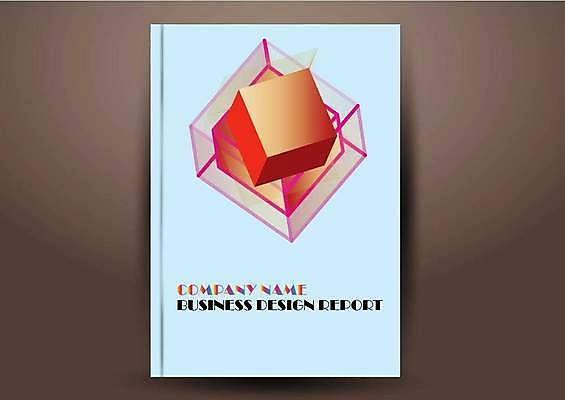 EPS 해외이미지 표지디자인 표지 하늘색 북커버 일러스트 비즈니스 추상 사람없음 책 육면체 표지샘플 해외일러스트 도형 무늬 파란색 파일형식 벡터 이미지허브