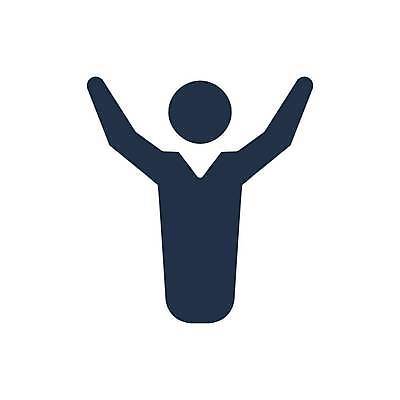 EPS 해외이미지 일러스트 비즈니스 성공 사람모양 사람없음 만세 해외일러스트 모양 컨셉 모션 파일형식 벡터 이미지허브