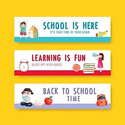 EPS 해외이미지 전신 템플릿 학생 배너 여자 남자 가로배너 어린이 일러스트 학교 책가방 농구공 서기 들기 앉기 소년 책 빨간색 세명 독서 연필 보라색 확성기 만세 흰색 사과 탁상시계 등교 민트색 책더미 어린이만 배너세트 해외일러스트 교육 시계 컬러 가방 과일 공 모션 학용품 농구 사람 가로 세트 필기구 등하교 무더기 파일형식 벡터 이미지허브