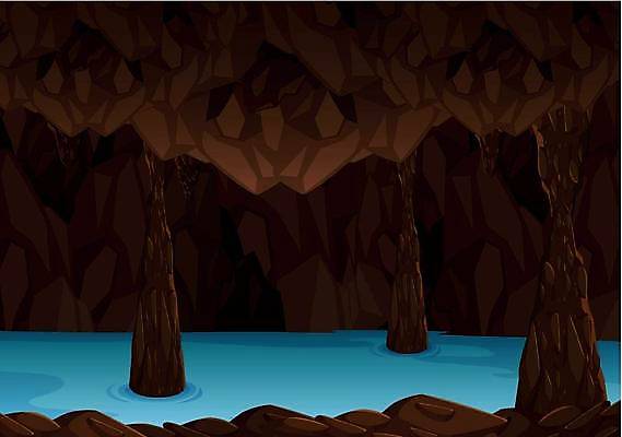 EPS 해외이미지 클립아트 벽 여행 백그라운드 일러스트 자연 산 미술 풍경 야외 그래픽 물 강 어둠 바위 개울 동굴 그림 클립 암초 지하 내추럴 석회암 옛날 지질학 해외일러스트 자연요소 교육 문화예술 암석 생태계 파일형식 벡터 이미지허브