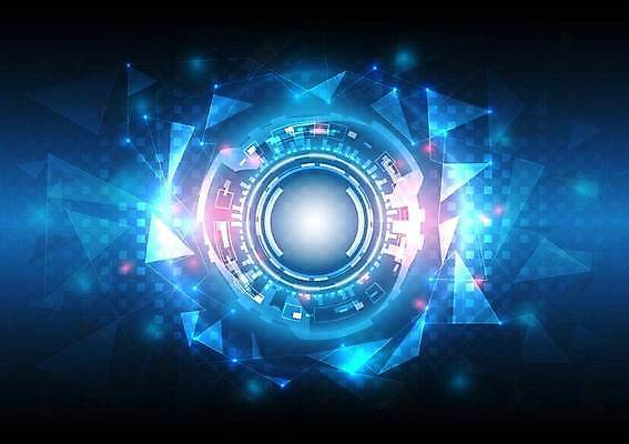 EPS 해외이미지 백그라운드 일러스트 사람없음 디지털 사이버 UI SF 해외일러스트 파일형식 벡터 이미지허브