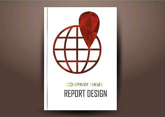 EPS 해외이미지 표지디자인 표지 지구 북커버 일러스트 비즈니스 사람없음 책 빨간색 위치 표지샘플 해외일러스트 컬러 파일형식 벡터 이미지허브
