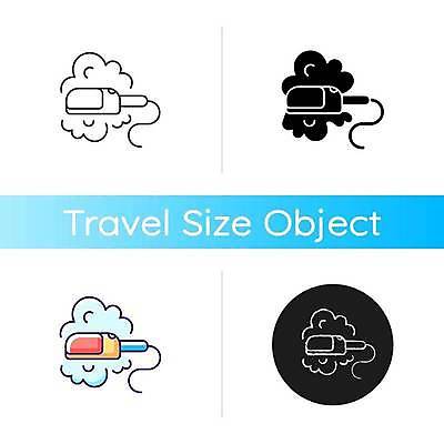 EPS 해외이미지 일러스트 사람없음 플랫 수증기 오브젝트 스팀다리미 해외일러스트 다리미 파일형식 벡터 이미지허브