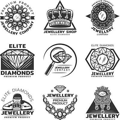 EPS 해외이미지 남자 일러스트 장신구 돋보기 왕관 한명 상반신 성인 세트 라벨 원형 삼각형 보석 심볼 보석감정사 쥬얼리샵 성인남자한명만 해외일러스트 도형 직업 1 프레임 사람 상점 광석 남자한명만 성인남자만 파일형식 벡터 이미지허브