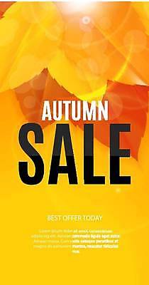 EPS 해외이미지 디자인 낙엽 일러스트 타이포그라피 사람없음 쇼핑 노란색 세일 빛망울 해외일러스트 문자 컬러 잎 빛 파일형식 벡터 이미지허브