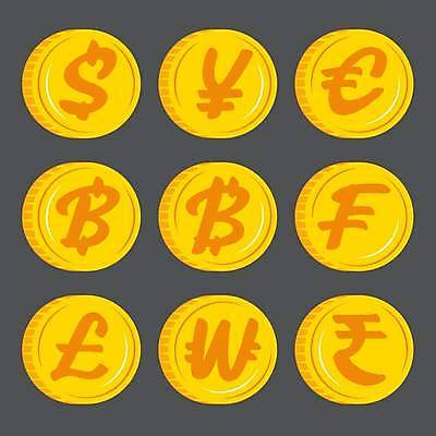 EPS 해외이미지 디자인 돈 일러스트 비즈니스 금융 경제 세트 달러 동전 유로 붓 시장 황금 플랫 심볼 사인 투자 코믹 손그림 이익 파운드 금리 고립 수입 자금 해외일러스트 재산 파일형식 벡터 이미지허브