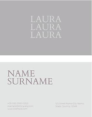 EPS 해외이미지 디자인 일러스트 비즈니스 명함 명함템플릿 사람없음 회색 심플 가로명함 해외일러스트 템플릿 컬러 파일형식 벡터 이미지허브