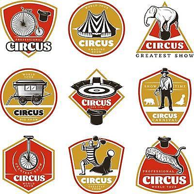 EPS 해외이미지 전신 남자 일러스트 코끼리 들기 성인 두명 빨간색 세트 노란색 라벨 아령 기차 무대 마술사 호랑이 서커스 물개 마술사모자 물개쇼 외발자전거 채찍 성인남자만 해외일러스트 모자_잡화 육상교통 컬러 포유류 모션 대중교통 프레임 사람 자전거 바다동물 마술 남자만 성인만 파일형식 벡터 이미지허브