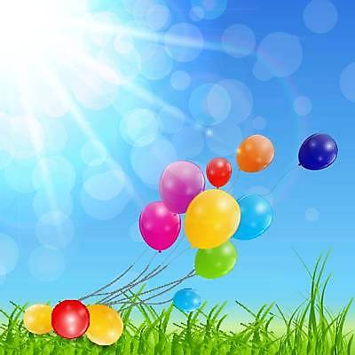 EPS 해외이미지 일러스트 사람없음 컬러풀 풍선 해외일러스트 컬러 파일형식 벡터 이미지허브