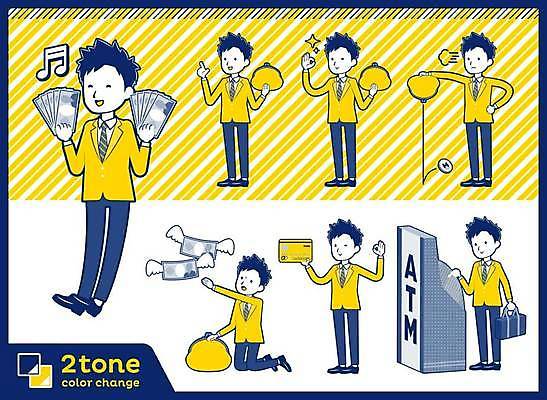 EPS 해외이미지 전신 남자 교복 남학생 포즈 이동 돈 일러스트 청소년 성공 들기 여러명 금융 경제 파란색 쇼핑 세트 노란색 동전 저축 신용카드 재산 OK 즐거움 동전지갑 계산서 ATM 십대남자만 해외일러스트 학생 옷 감정 컬러 다수 컨셉 모션 사람 손짓 지갑 남자만 십대만 파일형식 벡터 이미지허브