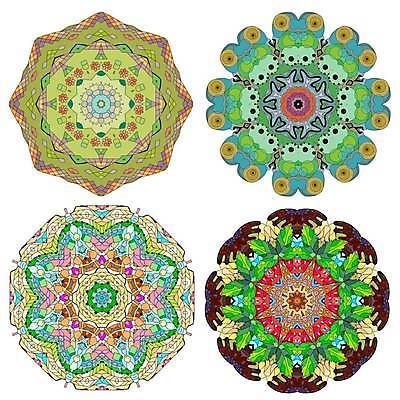 EPS 해외이미지 선 패턴 일러스트 추상 사람없음 그림 만다라 젠탱글 해외일러스트 무늬 파일형식 벡터 이미지허브