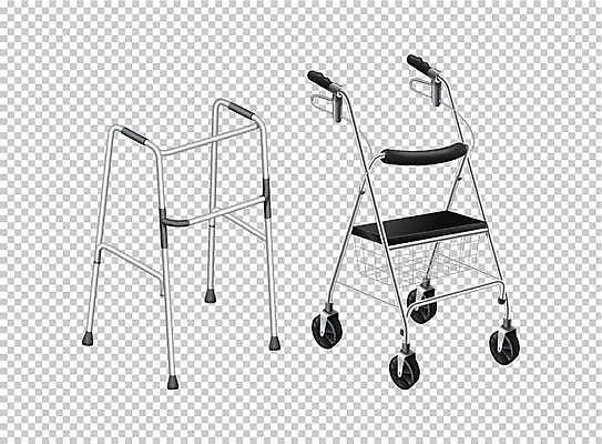 EPS 해외이미지 클립아트 길 백그라운드 일러스트 건강 미술 그래픽 치료 장비 흰색 기구 도구 바퀴 막대기 자르기 오브젝트 그림 클립 장애 고립 스테인레스 해외일러스트 컬러 의학 모션 문화예술 파일형식 벡터 이미지허브