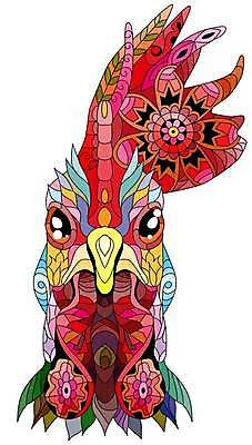 EPS 해외이미지 동물 선 일러스트 추상 사람없음 그림 젠탱글 해외일러스트 무늬 파일형식 벡터 이미지허브