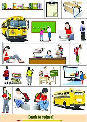 EPS 해외이미지 어린이 의자 일러스트 교실 학교 탁자 표시 선반 버스 소년 책 초록색 연필 노란색 스크린 모니터 교사 방 장비 가을 도서관 9월 책상 분필 해외일러스트 직업 계절 교육 남자 육상교통 컬러 가구 학용품 대중교통 사람 컴퓨터 필기구 날짜 초크 파일형식 벡터 이미지허브