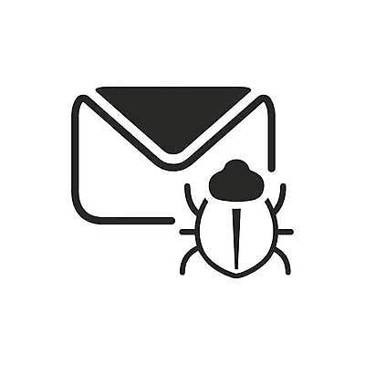 EPS 해외이미지 일러스트 통신 메시지 이메일 바이러스 위험 편지 심볼 사인 스팸 악성코드 편지쓰기 해외일러스트 컨셉 기록 파일형식 벡터 이미지허브