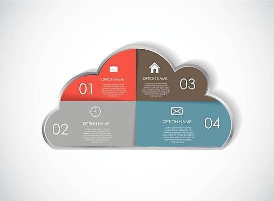 EPS 해외이미지 디자인 시계 서류가방 일러스트 비즈니스 사람없음 숫자 자료 인포그래픽 정보 편지 구름모양 목차 집모양 해외일러스트 모양 문자 가방 파일형식 벡터 구름_자연 이미지허브