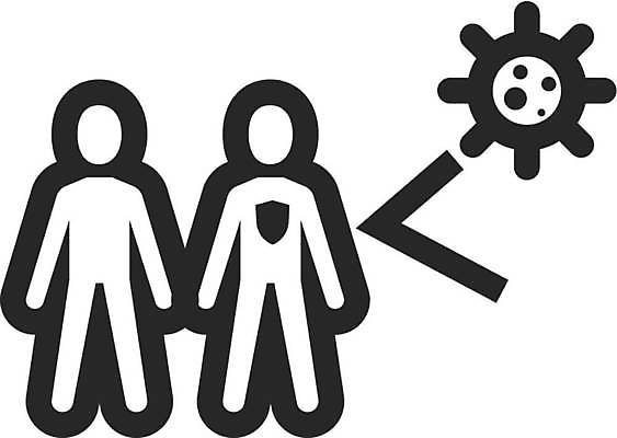 EPS 해외이미지 디자인 일러스트 서기 사람 검은색 흰색 수비 바이러스 보호 위험 심볼 사인 싸움 윤곽 감염 전염 커뮤니티 면역력 백신 예방접종 전염병 해외일러스트 컬러 컨셉 의학 모션 질병 접종 파일형식 벡터 이미지허브