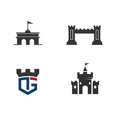 EPS 해외이미지 모양 템플릿 디자인 실루엣 벽 컨셉 일러스트 회사 비즈니스 건축양식 추상 주택 미술 건물 탑 궁전 흰색 성 방어 중세 역사 재산 왕 심볼 사인 복고 공상 방패 고립 엘리먼트 옛날 왕국 진짜 해외일러스트 건축물 건축 컬러 고건축 무늬 문화예술 촬영기법 어류 금융 파일형식 벡터 이미지허브