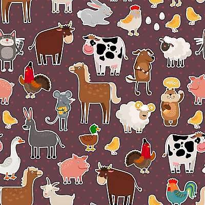 EPS 해외이미지 패턴 일러스트 병아리 들기 사람없음 계란 고양이 가축 닭 양 말_동물 돼지 개 쥐 젖소 황소 다람쥐 거위 당나귀 칠면조 청둥오리 해외일러스트 동물 무늬 포유류 모션 조류 오리 반려동물 알 소 설치류 파일형식 벡터 이미지허브