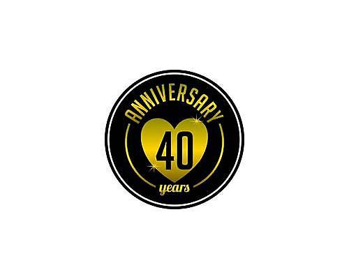 EPS 해외이미지 기념일 일러스트 기념 사람없음 숫자 검은색 금색 하트 축하 원형 고급 심볼 해외일러스트 모양 도형 문자 컬러 컨셉 이벤트 파일형식 벡터 이미지허브