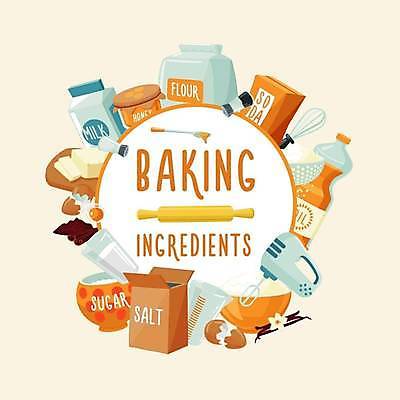 EPS 해외이미지 일러스트 주방용품 사람없음 주방 계란 주황색 우유 식용유 설탕 밀가루 제빵 소금 거품기 밀대 버터 꿀 계량컵 바닐라 베이킹소다 해외일러스트 컬러 생활용품 식재료 유제품 컵 제과제빵 알 기름_음식 가루 계량 파일형식 벡터 이미지허브
