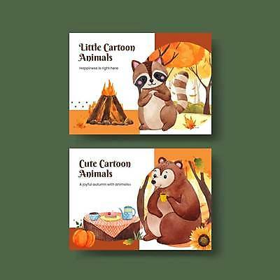 EPS 해외이미지 나무 디자인 커피 낙엽 두마리 일러스트 곰 호박 해바라기 들기 사람없음 케이크 주황색 마시기 식탁보 숲 찻잔 모닥불 찻주전자 엽서 나무밑둥 너구리 해외일러스트 식물 동물 꽃 음료 컬러 잎 2 채소 포유류 모션 주전자 불 디저트 잔 편지 파일형식 벡터 이미지허브