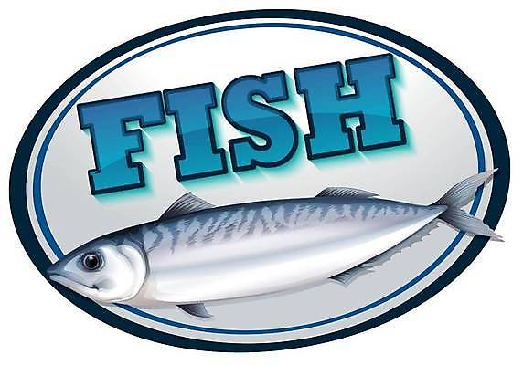 EPS 해외이미지 일러스트 어류 타이포그라피 사람없음 파란색 회색 원형 고등어 해외일러스트 도형 문자 컬러 수중동물 파일형식 벡터 이미지허브