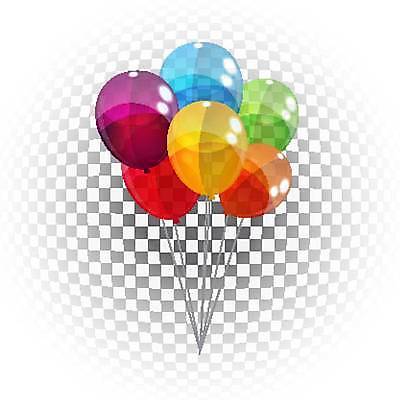 EPS 해외이미지 일러스트 사람없음 컬러풀 풍선 해외일러스트 컬러 파일형식 벡터 이미지허브