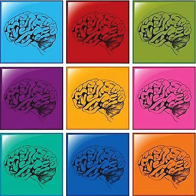 EPS 해외이미지 일러스트 버튼 사람없음 컬러풀 뇌 해외일러스트 컬러 파일형식 벡터 이미지허브