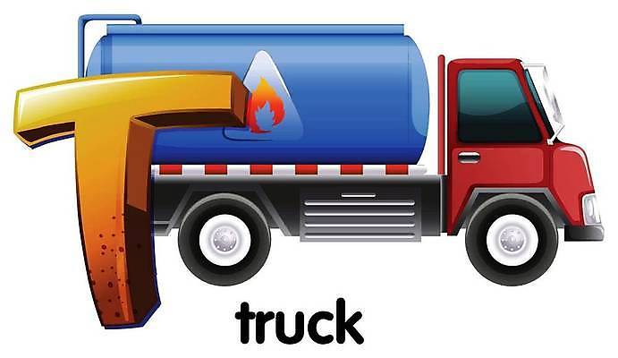 EPS 해외이미지 알파벳 교육 백그라운드 이동 일러스트 학교 교통시설 불 산 미술 그래픽 화물 흰색 바퀴 휘발유 상품 큼 편지 그림 상업 예술가 짐차 모터 T 고립 도르래 디젤 힘찬 해외일러스트 자연요소 영어 컬러 교통 컨셉 자동차 문화예술 운송업 석유 크기 시설 파일형식 벡터 이미지허브