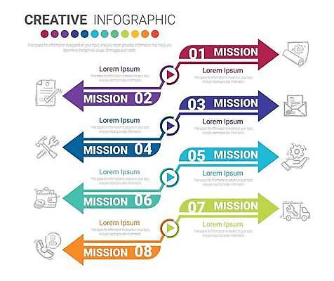 EPS 해외이미지 템플릿 컨셉 일러스트 비즈니스 추상 그래픽 숫자 자료 웹 인포그래픽 정보 발표 역사 계획 8 연결 심볼 보고서 옵션 단계 엘리먼트 타임라인 해외일러스트 문자 무늬 인터넷 파일형식 벡터 이미지허브