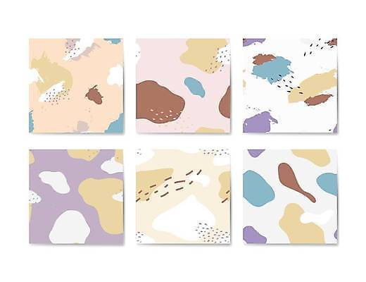 EPS 해외이미지 분홍색 백그라운드 일러스트 사람없음 세트 보라색 점 얼룩 베이지색 해외일러스트 컬러 파일형식 벡터 이미지허브