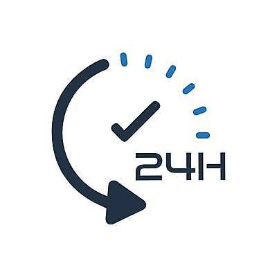 EPS 해외이미지 화살표 시계 일러스트 비즈니스 사람없음 서비스 24시간 서비스센터 해외일러스트 시간 센터 파일형식 벡터 이미지허브